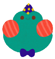 Happy Frog Sticker