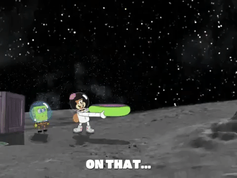 season 8 spongebob's runaway roadtrip: mooncation GIF by SpongeBob SquarePants