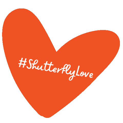 Orange Love Sticker by Shutterfly