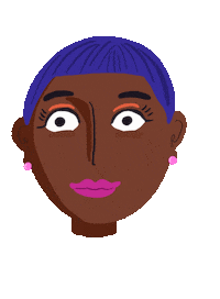 Girl Wow Sticker by Ginny Ranu