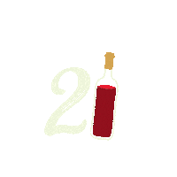 21 Sticker by Destin Charity Wine Auction Foundation