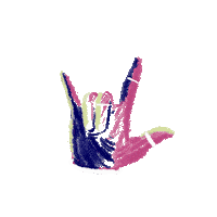 a_pach_e yeah crazy rock look Sticker