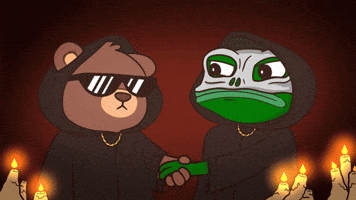 Teddy Bear Frog GIF by BEARISH