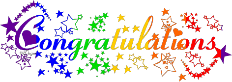 congrats celebrate Sticker
