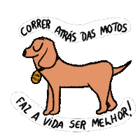 Dog Moto Sticker