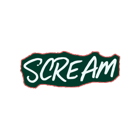 screamgbg screamgbg screamagency Sticker