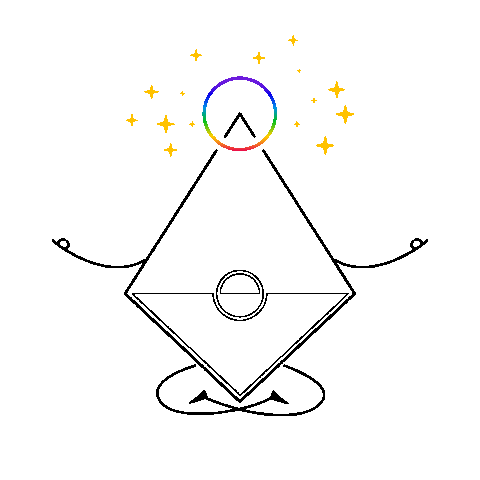 thewakeupconcept giphyupload amor meditation wake up Sticker