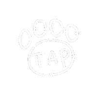 Tap 白 Sticker