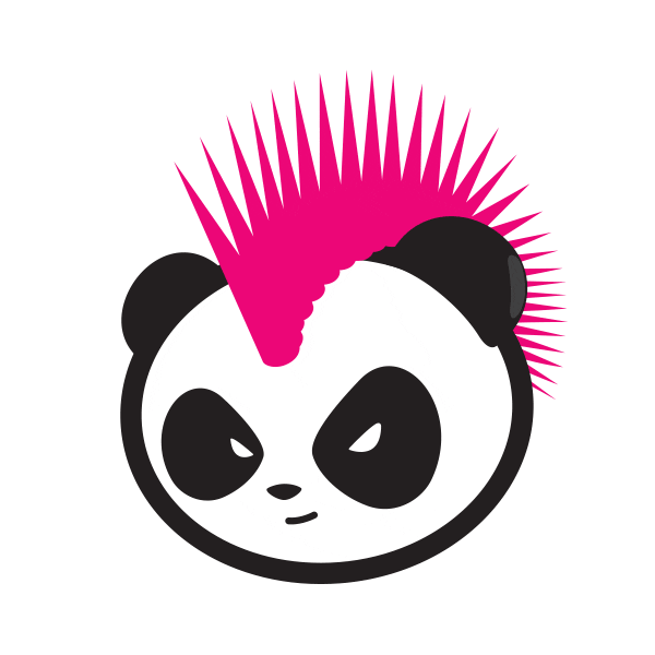 pandas hpp Sticker by Happy Punk Panda