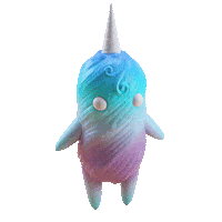 Happy Cotton Candy Sticker