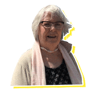 Fox Grandma Sticker by Alane Marie's Creations