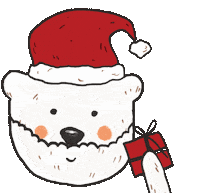 Merry Christmas Sticker by Rhiannon Kate