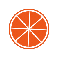 Orange Sticker by akvorarlberg