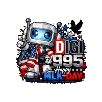 Dream Big Civil Rights Sticker by Digi 995