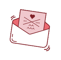 Love Letter Valentines Sticker by CottageSprings