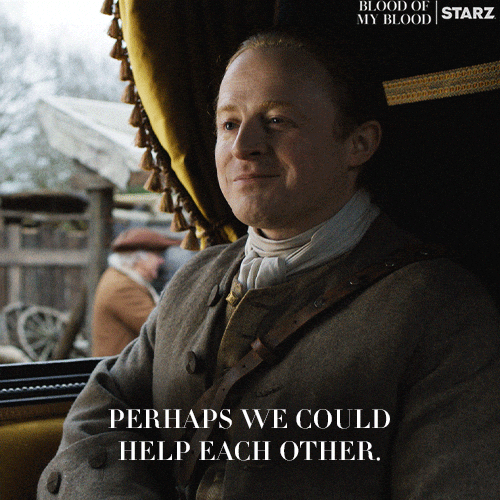 Help Each Other Season 1 GIF by Outlander
