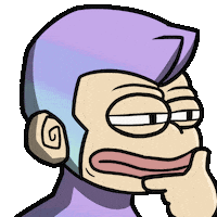Suspicious Thinking Sticker