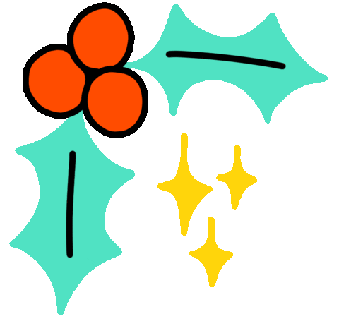 Christmas Holiday Sticker by leeandracianci