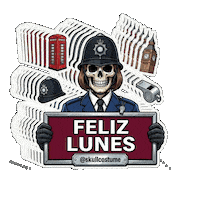 Scotland Yard Halloween Sticker
