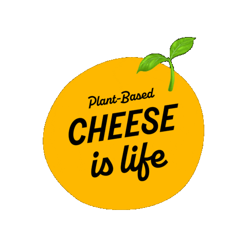 Vegan Cheese Sticker by Mondarella
