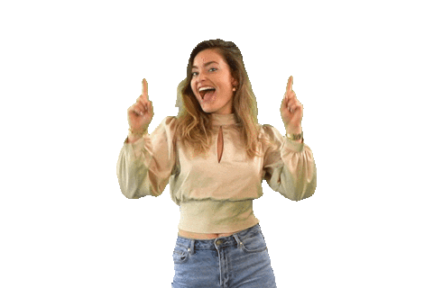 Happy Look Sticker by Yvette Holleman