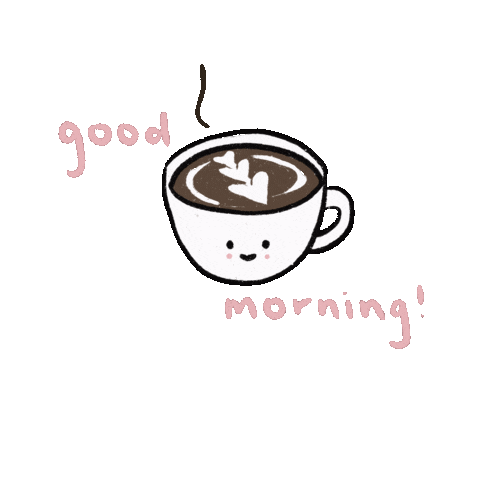 lisasaru giphyupload coffee good morning morning Sticker
