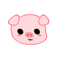 Pig Love Sticker