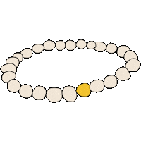 Pearls Sticker by Studio Kroewe