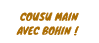 Diy Couture Sticker by BOHIN France