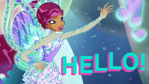 Hello GIF by Winx Club