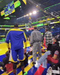 Jumping Steph Curry GIF by NBA