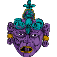Art Mask Sticker by Wieden+Kennedy Design