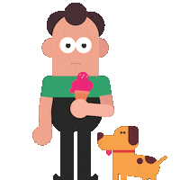 dog summer Sticker by Petter Pentilä