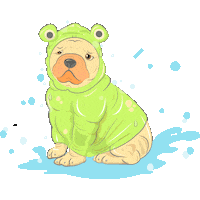 Happy Dogs Sticker