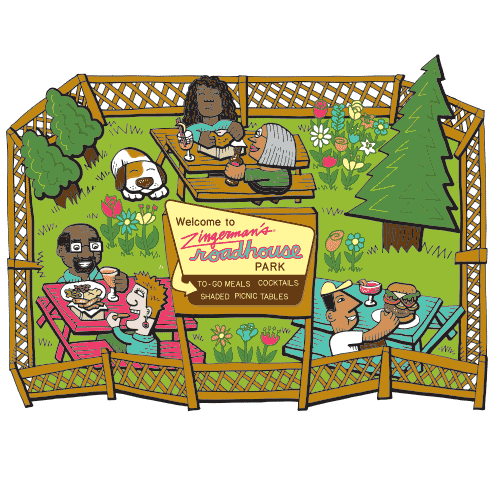 Zingrh Sticker by Zingerman's Deli