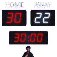 22 Away Sticker