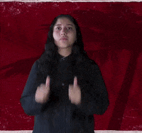 American Sign Language Asl GIF by CSDRMS