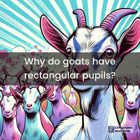 Goats Rectangular Pupils GIF by ExplainingWhy.com