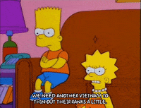 angry bart simpson GIF
