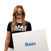 Boss Baas Sticker by AFAS Software