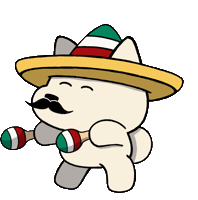 Mexico Sombrero Sticker