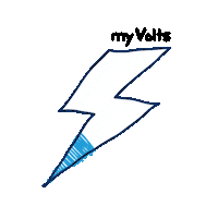 Lightningbolt Sticker by MyVolts