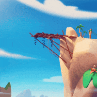 Flying Taking Off GIF by Claynosaurz