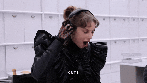 Yelling Music Video GIF by Taylor Swift