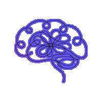 Mental Health Brain Sticker by NOCC