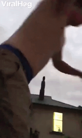 Attempted Crowd Surf Slips Through GIF by ViralHog