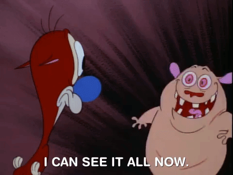 ren and stimpy nicksplat GIF