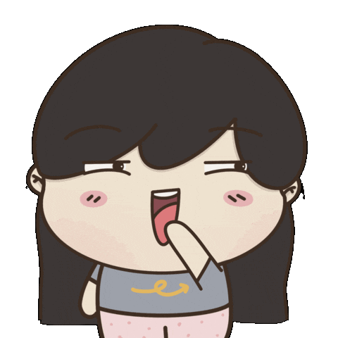 Happy Girl Sticker