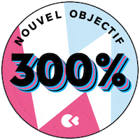 Goal Rabbit Sticker by KissKissBankBank