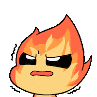 Angry Mad Sticker by Christophers Genie